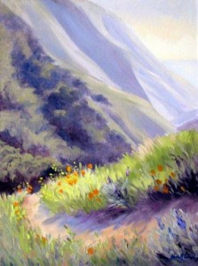 Soberanes Canyon ~ 18x24, Oil
